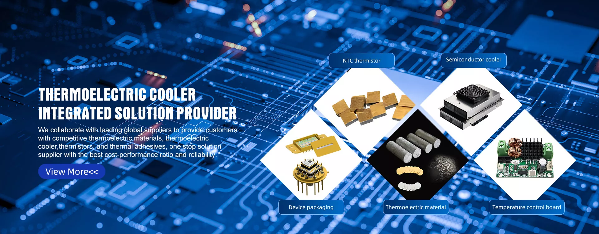 高品質の熱電冷却器アセンブリ
